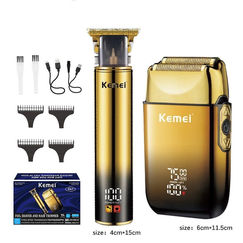 TrimPro Professional Hair Clipper Kit – Cordless Barber Grooming Set