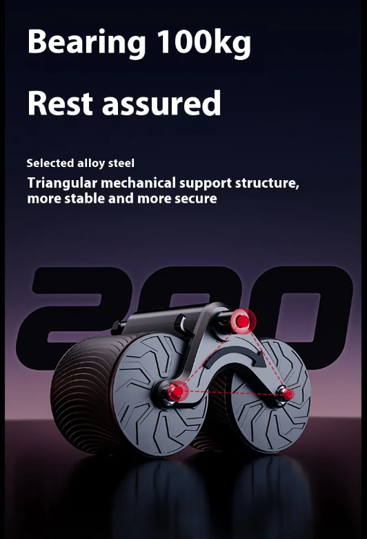 CoreFlex Automatic Rebound Ab Roller – Advanced Core Training System