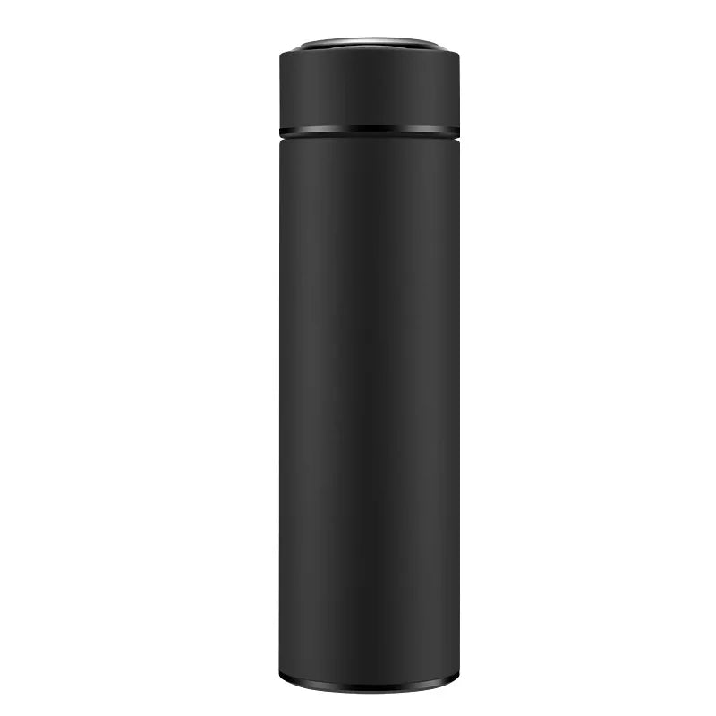 Innovative Stainless Steel Smart Water Bottle - Leak Proof, Double Walled, with LCD Temperature Display to Keep Your Drinks Hot or Cold!
