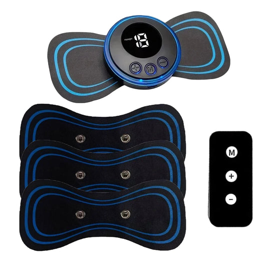 Revitalize Your Senses with the Intelligent Mini Electric Neck Massager - Portable Relief for Neck and Shoulder Tension!