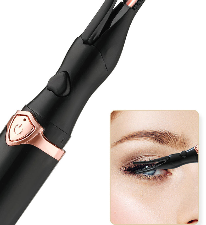 Elevate Your Lash Game with the Rechargeable 360° Rotating Electric Eyelash Curler - Perfect for Effortless, Pain-Free Curls!