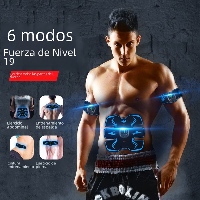 CorePulse EMS Abdominal Muscle Toner – Vibration, Heat & Core Activation System