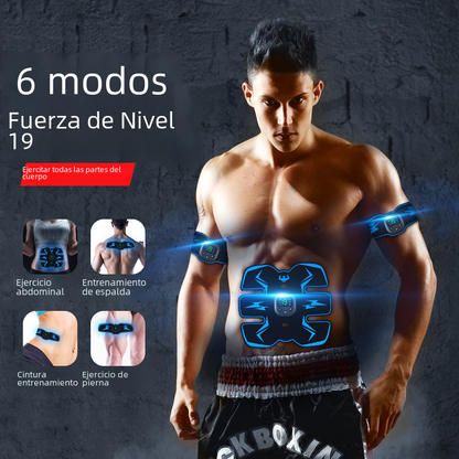 CorePulse EMS Abdominal Muscle Toner – Vibration, Heat & Core Activation System