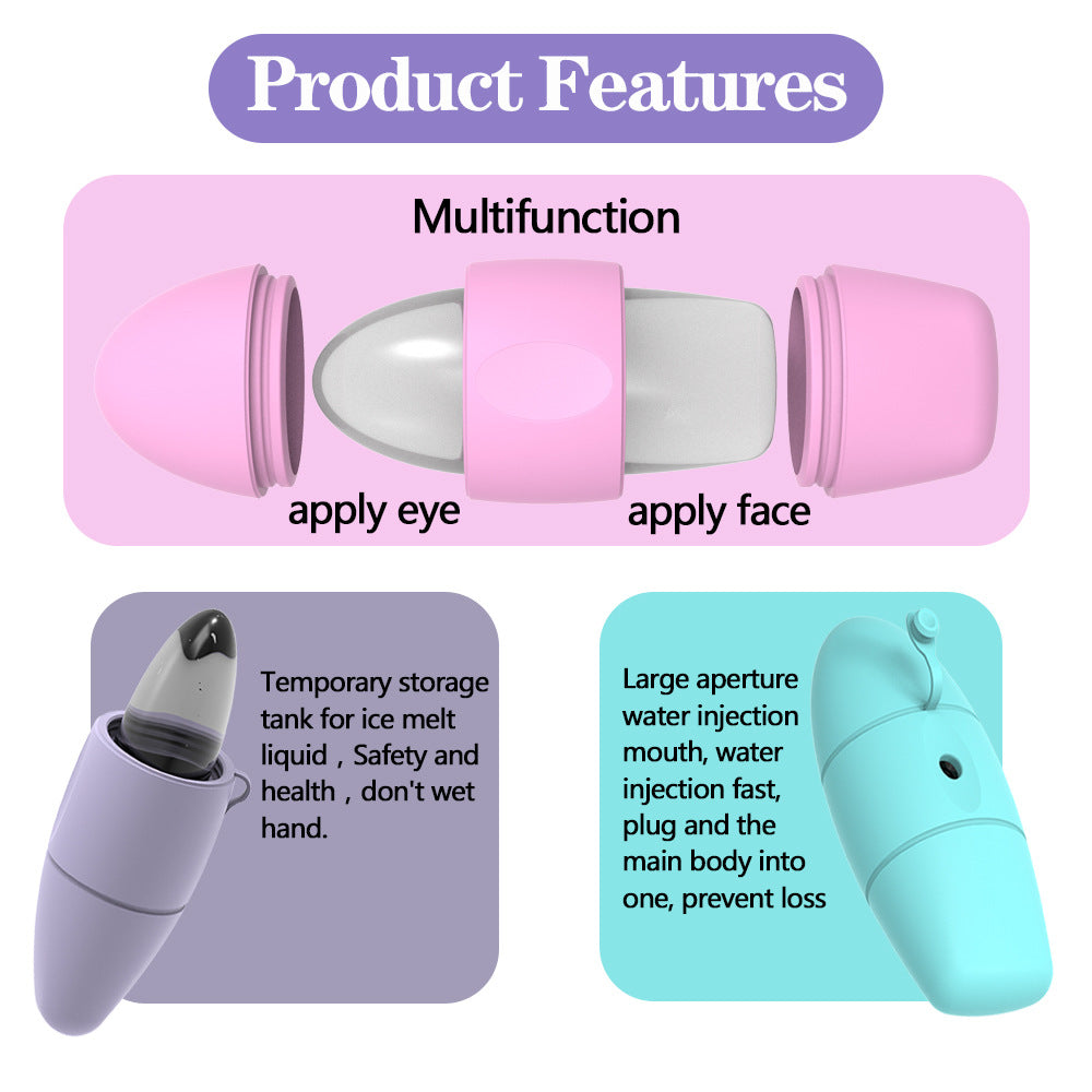 Silicone Ice Face Roller for Skin Care