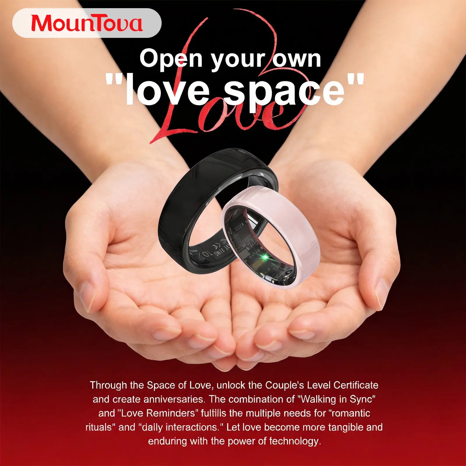 QRing™ R12 Ceramic Smart Ring – Advanced Health & Fitness Tracking at Your Fingertips