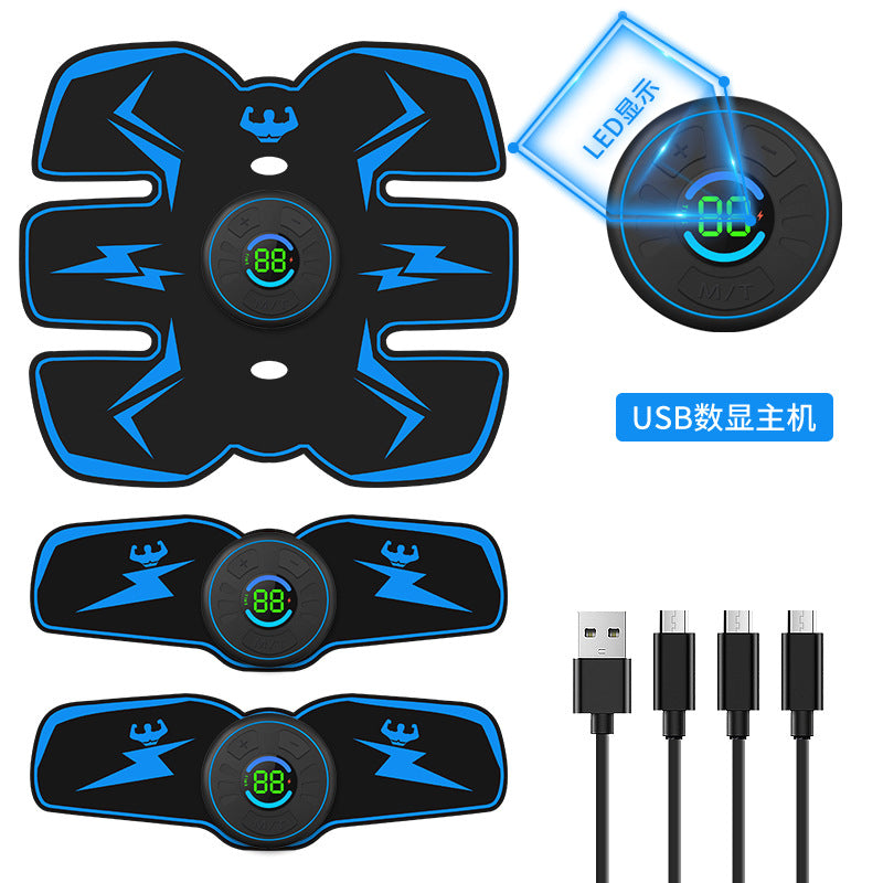 CorePulse EMS Abdominal Muscle Toner – Vibration, Heat & Core Activation System