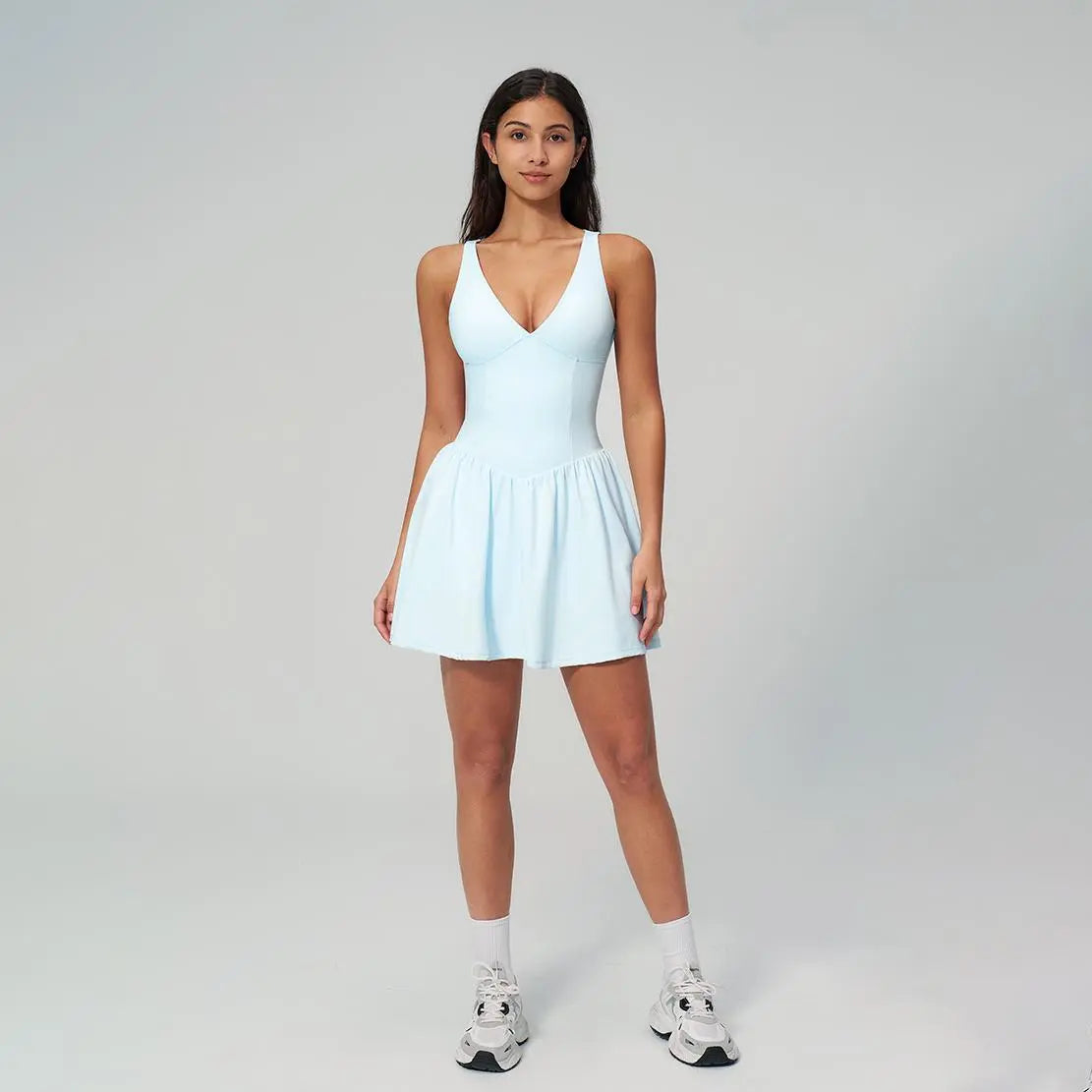 MotionChic™ Performance Dress – Figure-Flattering Active & Casual Wear