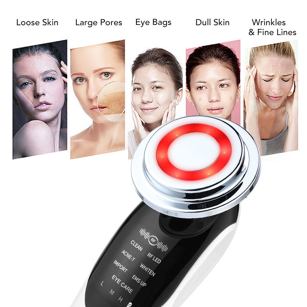 Revitalize Your Skin with the 7-in-1 EMS Micro-Current LED Facial Massager – The Ultimate Beauty Device for a Radiant Complexion