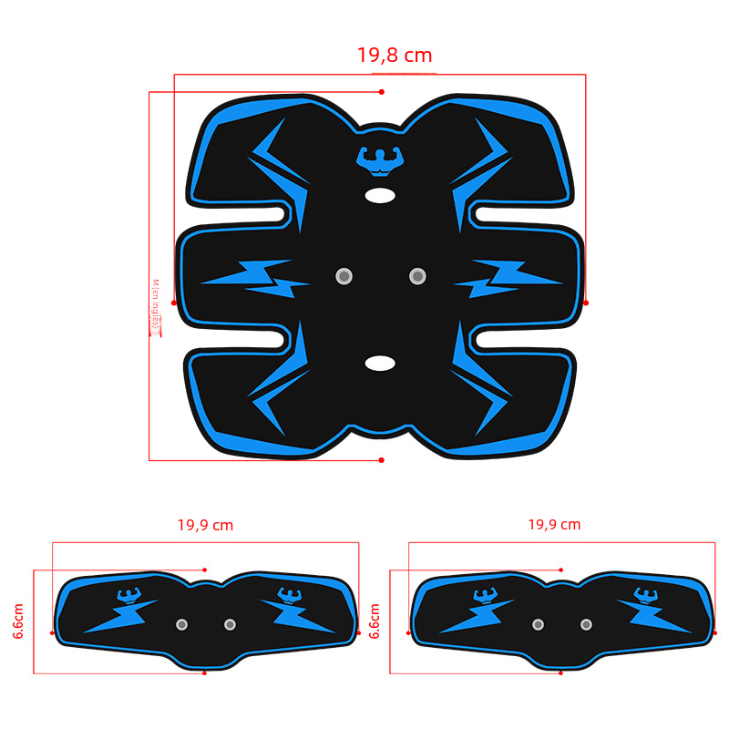 CorePulse EMS Abdominal Muscle Toner – Vibration, Heat & Core Activation System