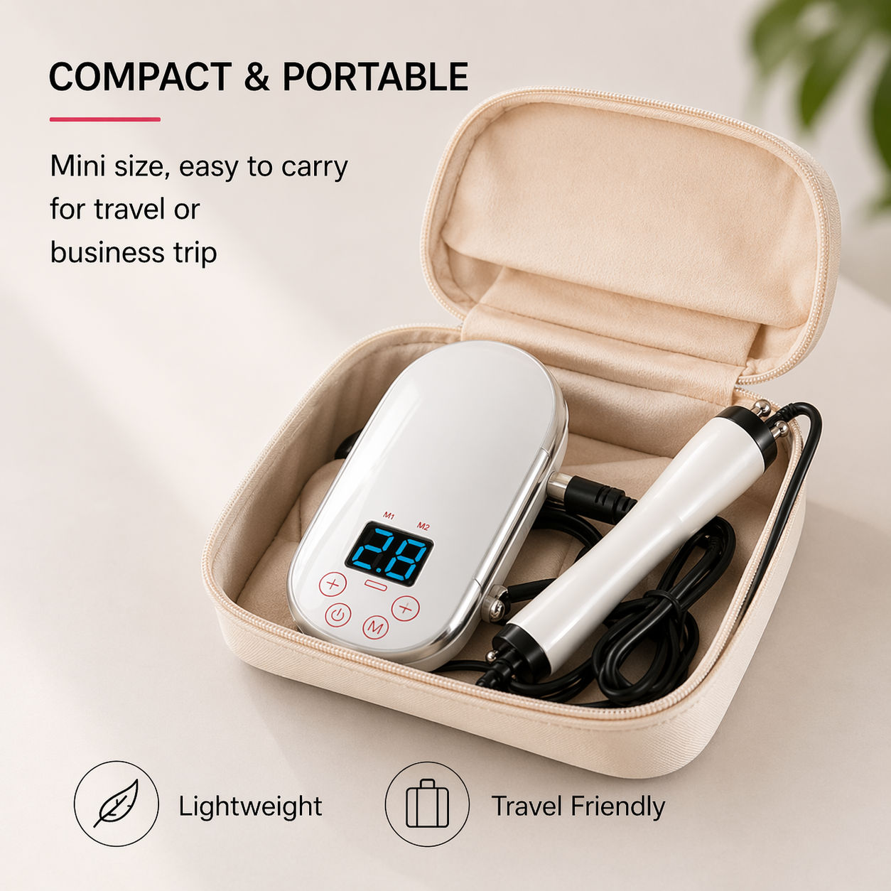 Revitalize Your Skin with the EMS Facial Body Radio Frequency Machine - Professional Skin Tightening & Lifting Device for Home Use