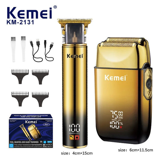TrimPro Professional Hair Clipper Kit – Cordless Barber Grooming Set