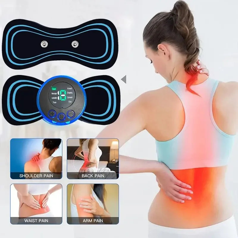 NeckEase Mini Cervical Massager – Smart EMS Neck & Body Relaxation Device
