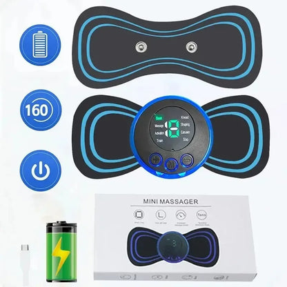 Revitalize Your Senses with the Intelligent Mini Electric Neck Massager - Portable Relief for Neck and Shoulder Tension!