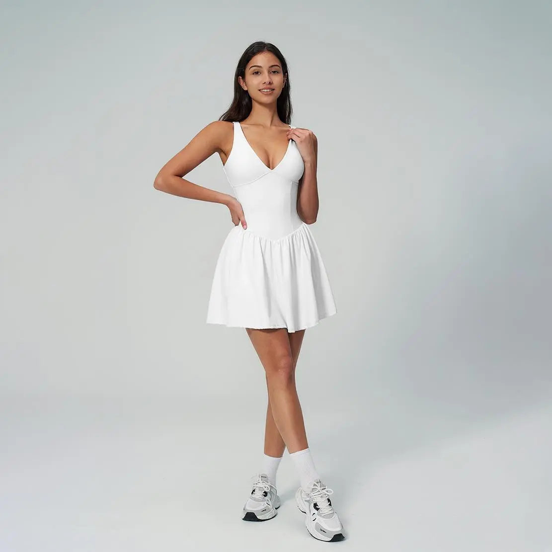 MotionChic™ Performance Dress – Figure-Flattering Active & Casual Wear