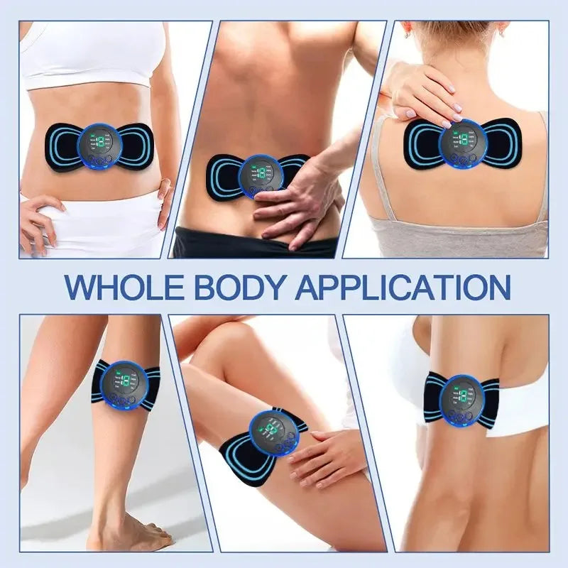 Revitalize Your Senses with the Intelligent Mini Electric Neck Massager - Portable Relief for Neck and Shoulder Tension!
