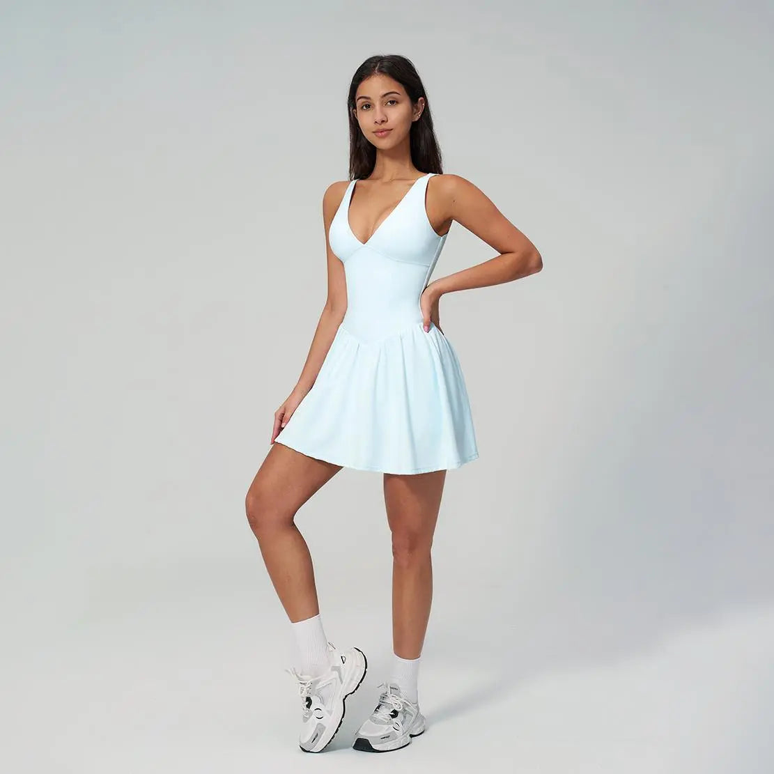 MotionChic™ Performance Dress – Figure-Flattering Active & Casual Wear