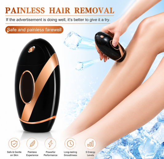 SilkGlow IPL Hair Removal & Skin Rejuvenation Device