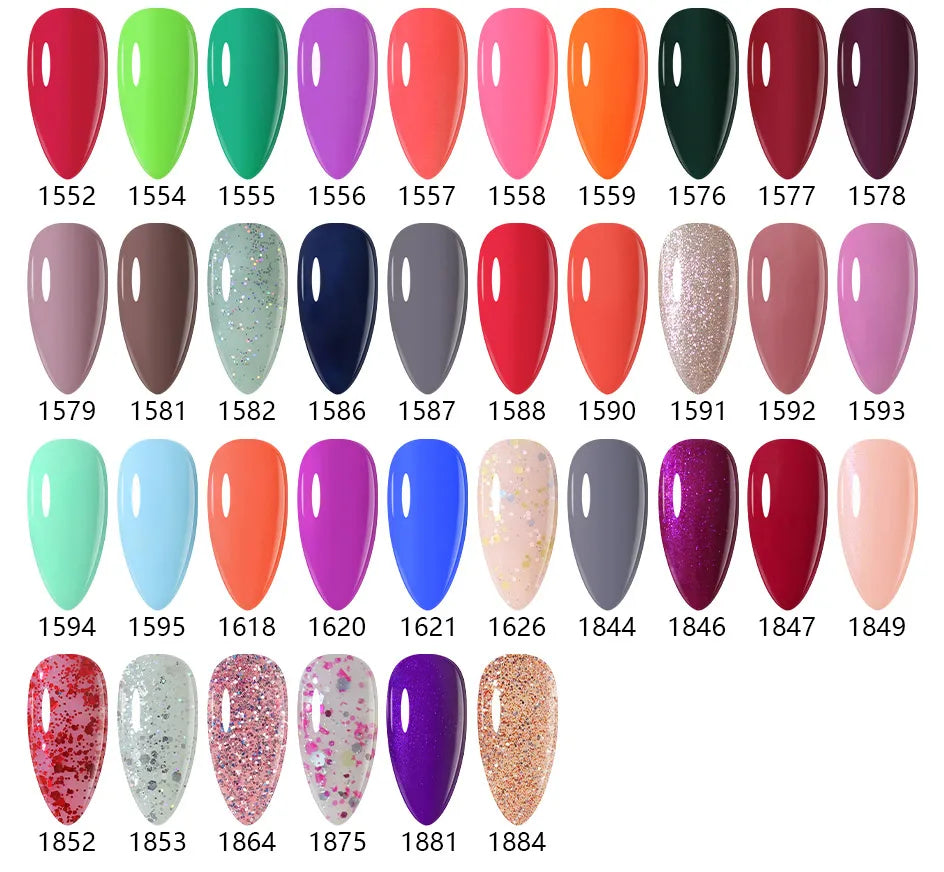 Clou Beauté HEMA & TPO Free Gel Nail Polish – 15ml Professional UV/LED compatible
