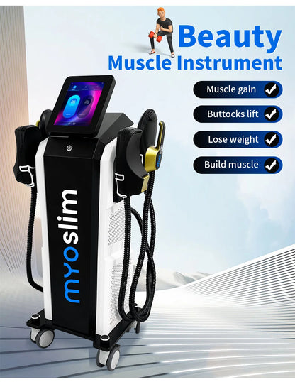 SculptMax Pro EMS & RF Body Sculpting 6500W HI-EMT MYOSLIM System