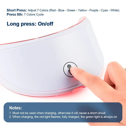 Revitalize Your Neck: LED Lift Mask for Anti-Wrinkle and Skin Brightening
