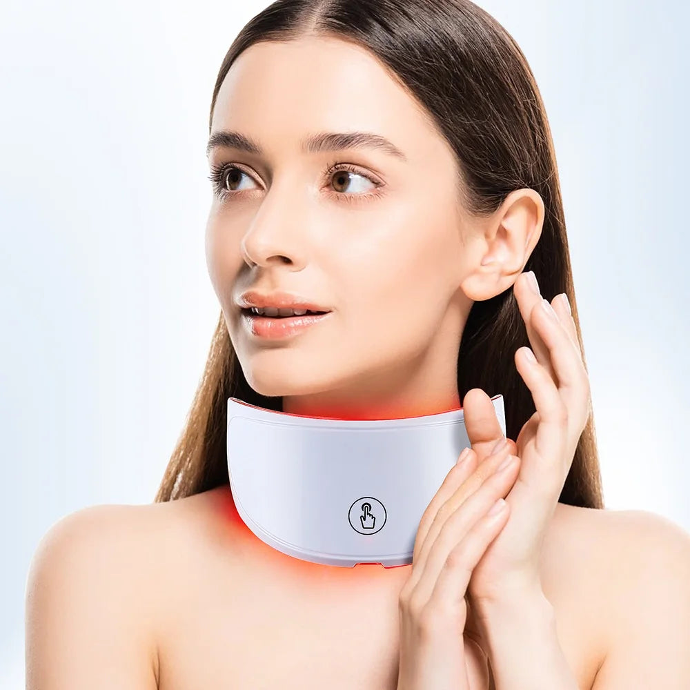 Revitalize Your Neck: LED Lift Mask for Anti-Wrinkle and Skin Brightening