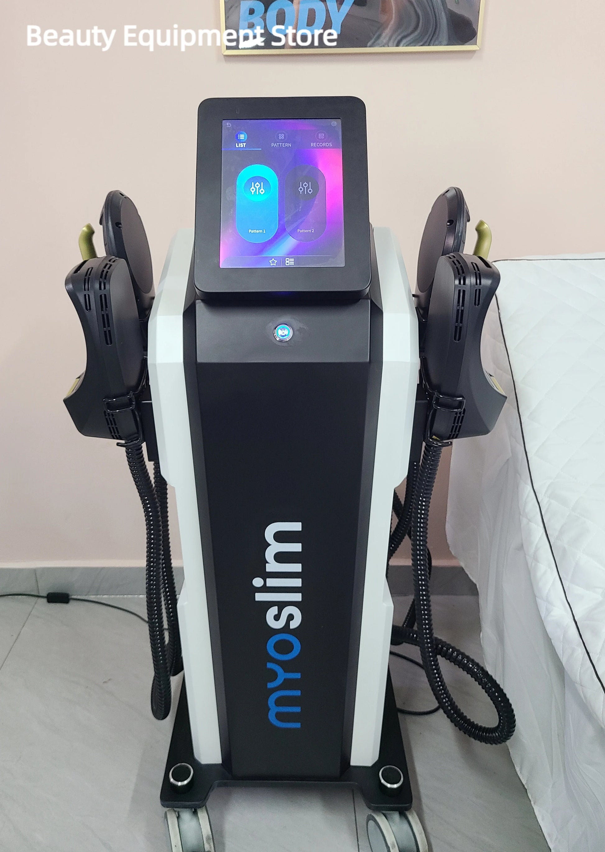SculptMax Pro EMS & RF Body Sculpting 6500W HI-EMT MYOSLIM System