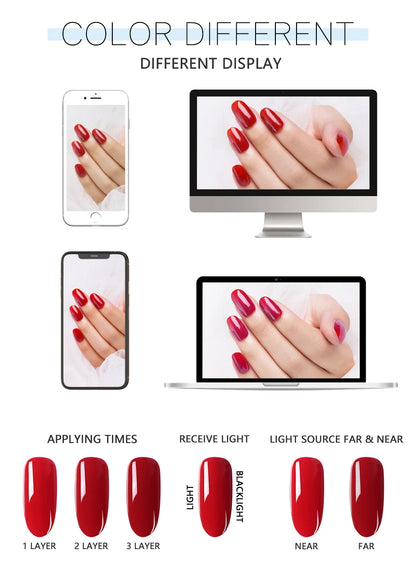 Clou Beauté HEMA & TPO Free Gel Nail Polish – 15ml Professional UV/LED compatible