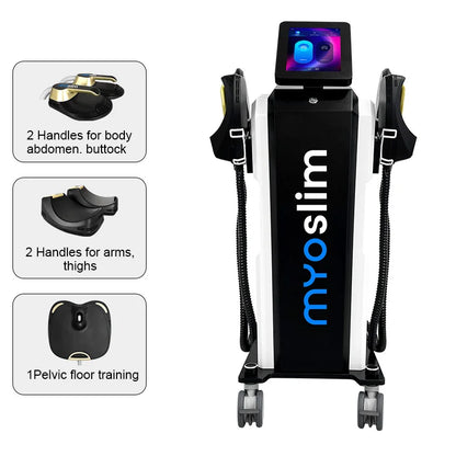 SculptMax Pro EMS & RF Body Sculpting 6500W HI-EMT MYOSLIM System