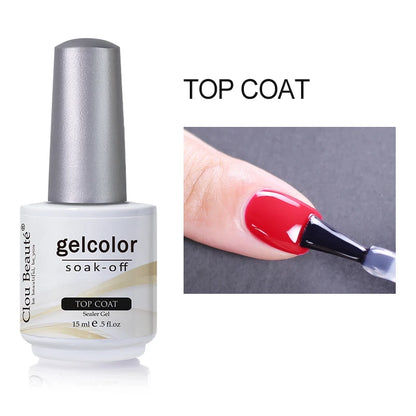 Clou Beauté HEMA & TPO Free Gel Nail Polish – 15ml Professional UV/LED compatible