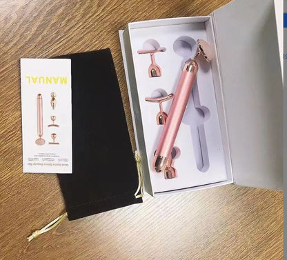Revitalize Your Skin with the Four-in-One Electric Jade Beauty Stick - Massage, Lift, and Tighten!