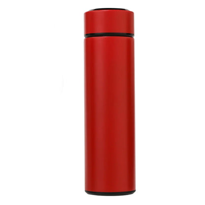 Innovative Stainless Steel Smart Water Bottle - Leak Proof, Double Walled, with LCD Temperature Display to Keep Your Drinks Hot or Cold!