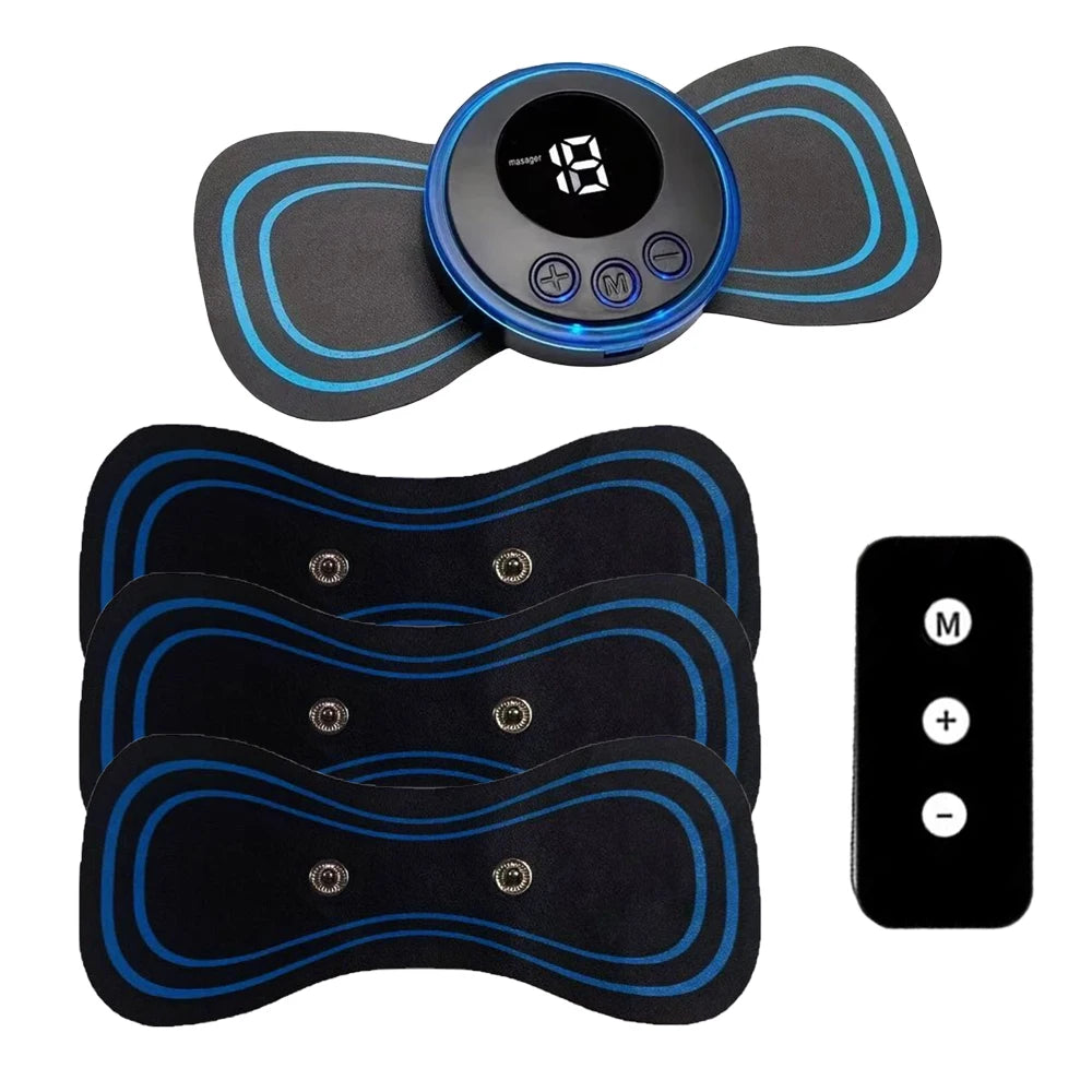 Revitalize Your Senses with the Intelligent Mini Electric Neck Massager - Portable Relief for Neck and Shoulder Tension!