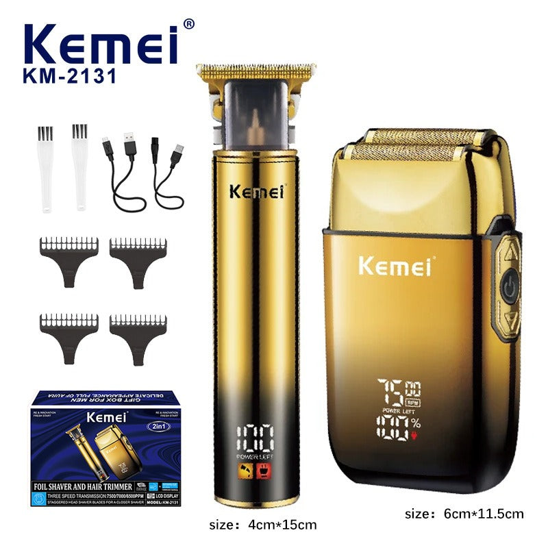 TrimPro Professional Hair Clipper Kit – Cordless Barber Grooming Set