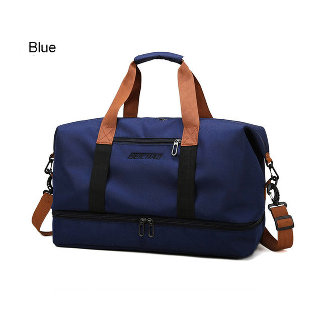 Large Capacity Waterproof Travel Bag for Gym and Weekend