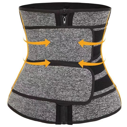 Women Waist Trainer Fitness Sauna Sweat Neoprene Slimming Belt Girdle Shapewear Modeling Strap Body Shapers