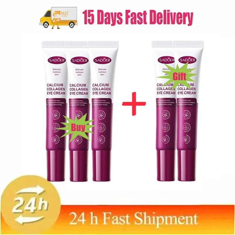 Instant Eye Bag Remove Eye Cream anti Fat Particles Dark Circles Puffiness Fade Fine Lines Lift Brighten Korean Beauty Eye Care