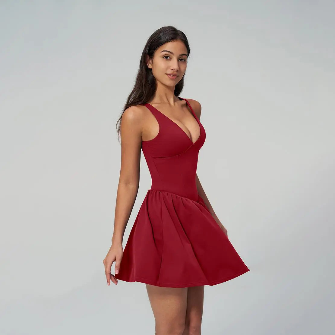 MotionChic™ Performance Dress – Figure-Flattering Active & Casual Wear