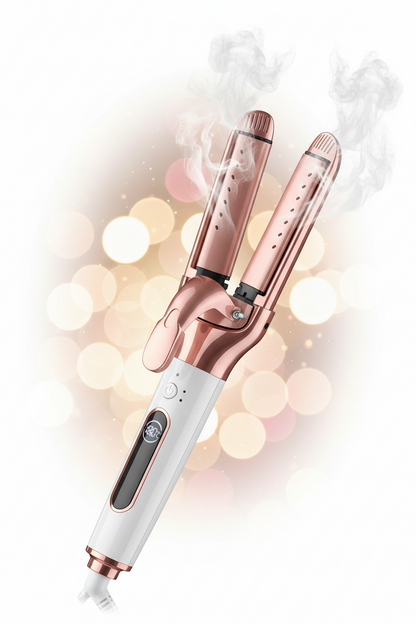 SteamStyle Pro Infrared Hair Styler – Steam Straightener & Curling Iron